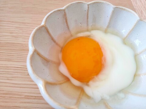 レンジで簡単すぎる!温泉卵